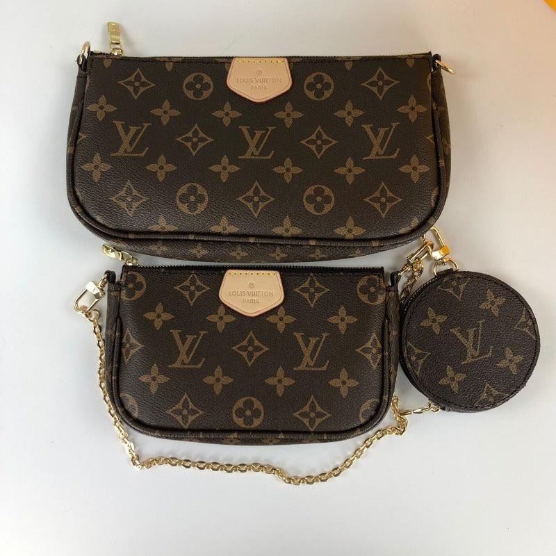 Makersluxe - Monogram Multi Pochette Crossbody Bag
