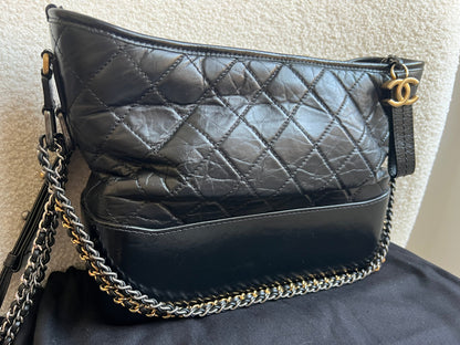 Chanel Medium Black Gabrielle Hobo (RRP £4100)