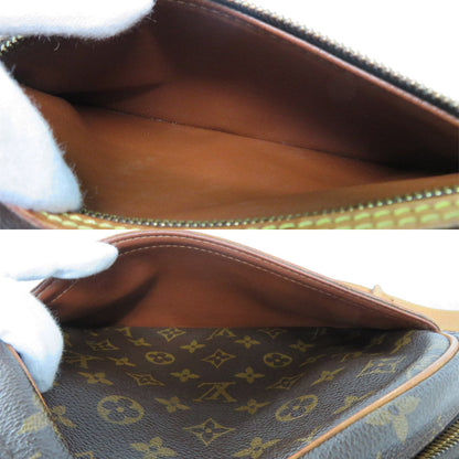 Louis Vuitton M51222 Monogram Shoulder Bag Crossbody Leather PVC Brown  Unisex