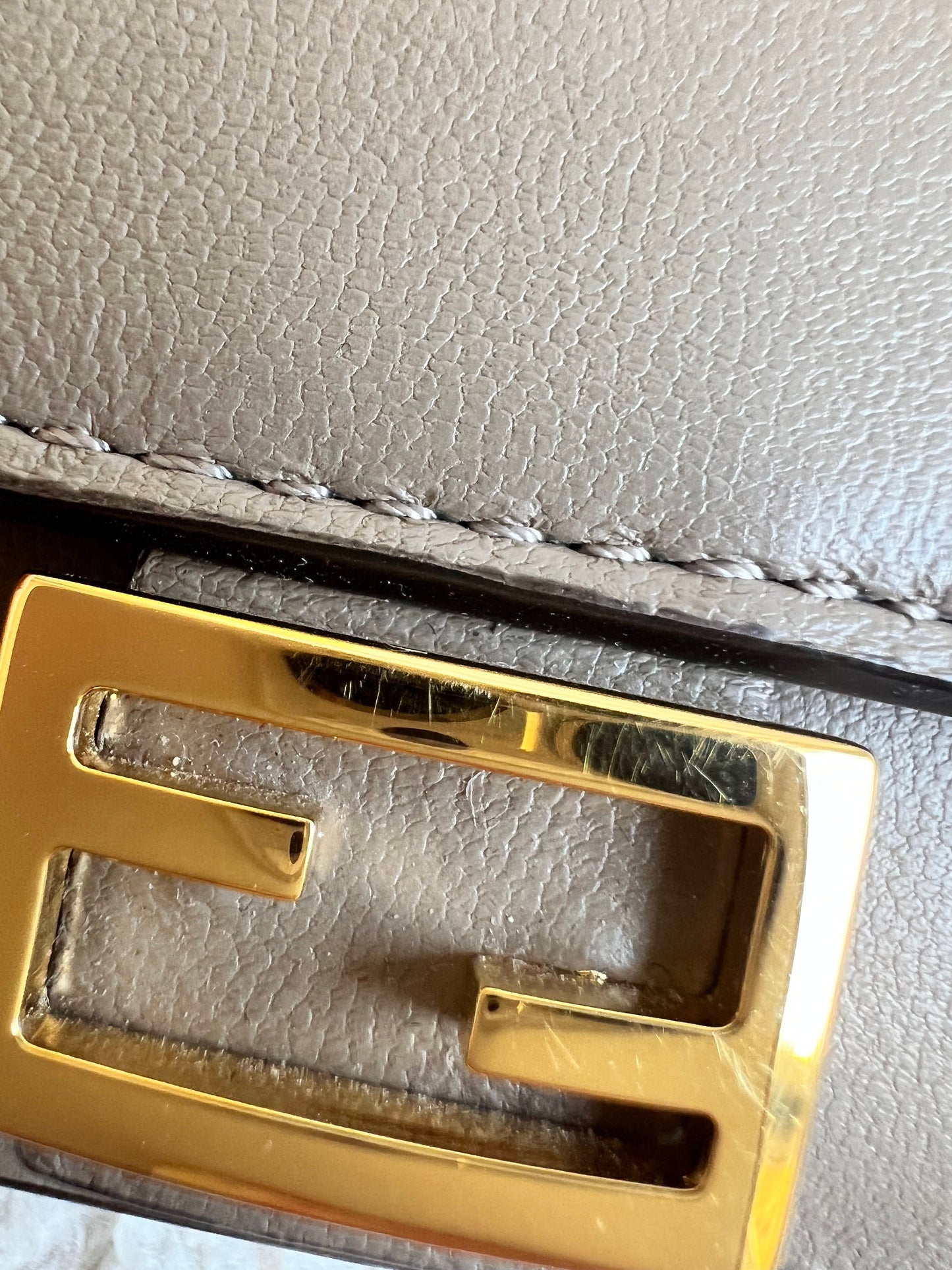 Fendi Grey Baguette Card Holder (RRP £320)
