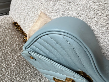 Louis Vuitton New Wave PM Bag in Light Blue