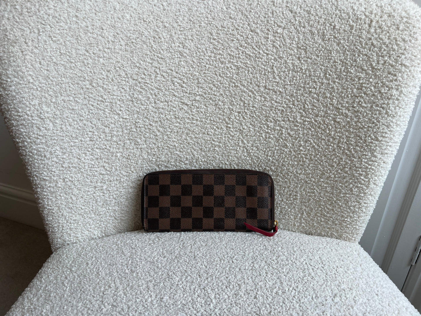 Louis Vuitton Clemence Wallet in Damier Ebene (RRP £450)