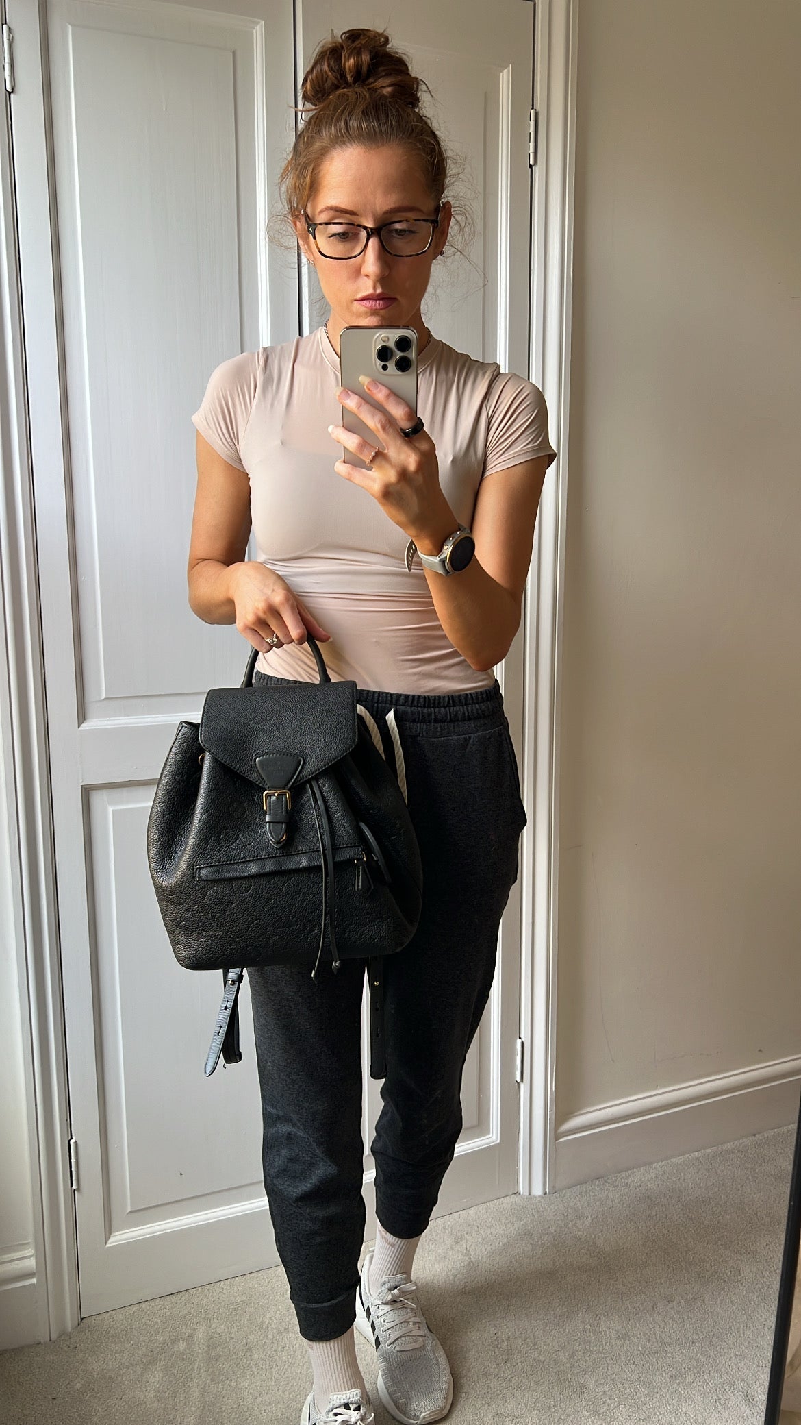 Louis Vuitton Montsouris Backpack Black Empreinte (RRP £2170)