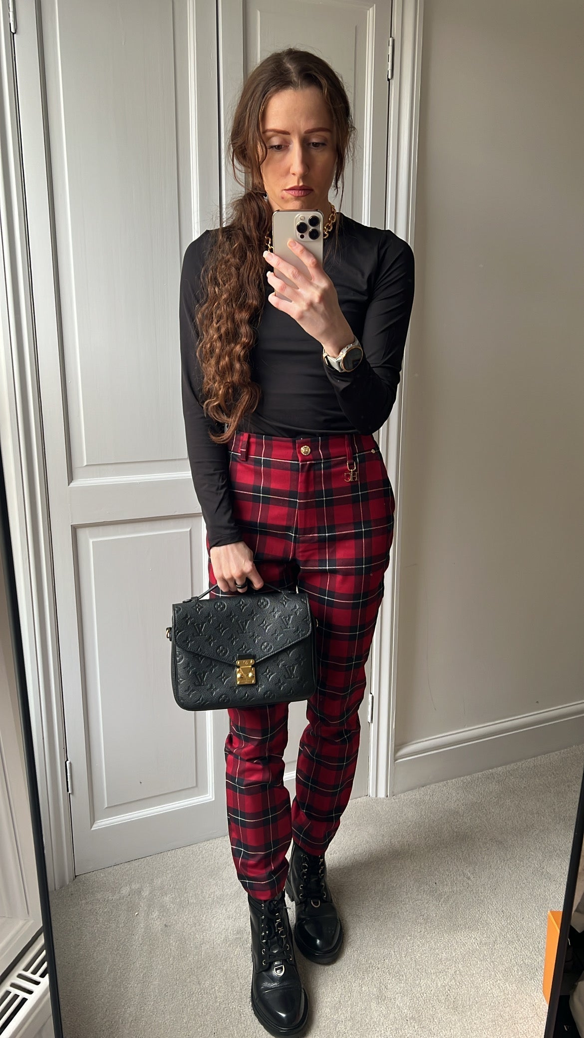 Louis Vuitton Pochette Metis Black Empreinte (RRP £2,200)