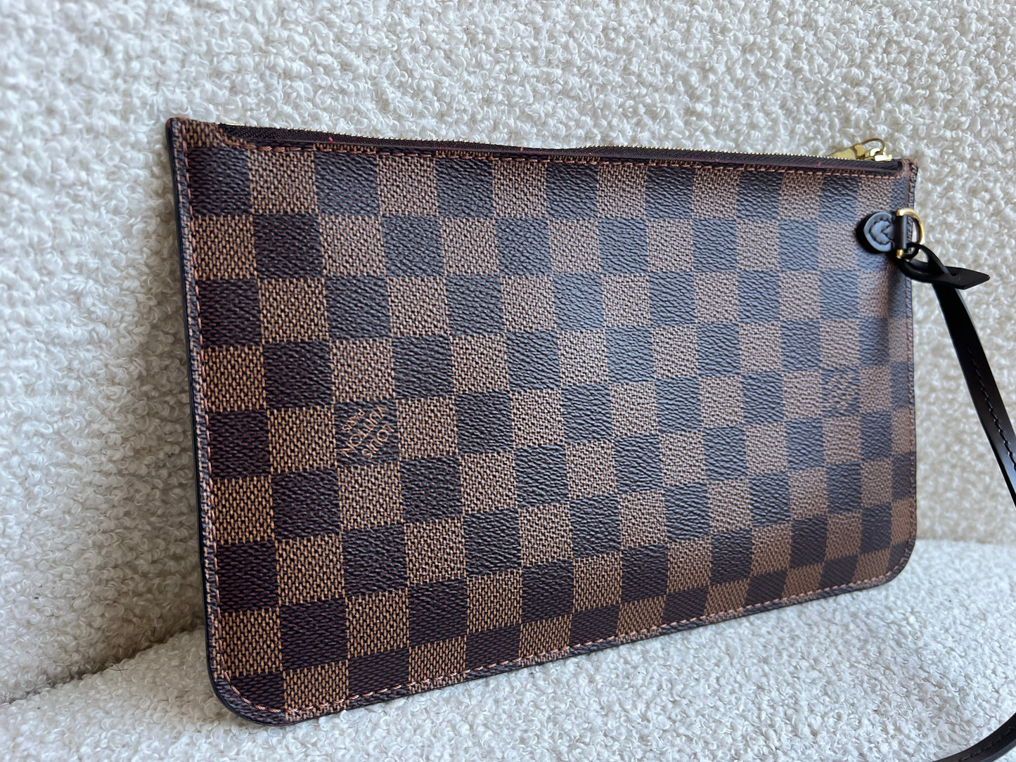Louis Vuitton Pouch (from Neverfull) in Damier Ebene