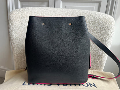 Louis Vuitton Lockme Bucket Bag in Black and Pink (RRP £2050)