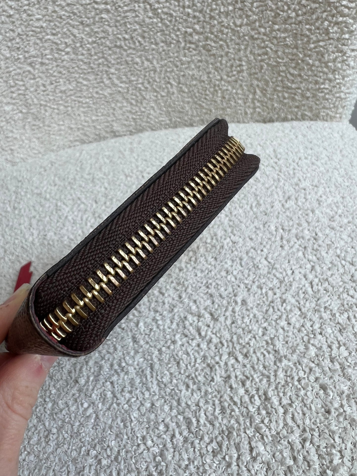 Louis Vuitton Clemence Wallet in Damier Ebene (RRP £450)