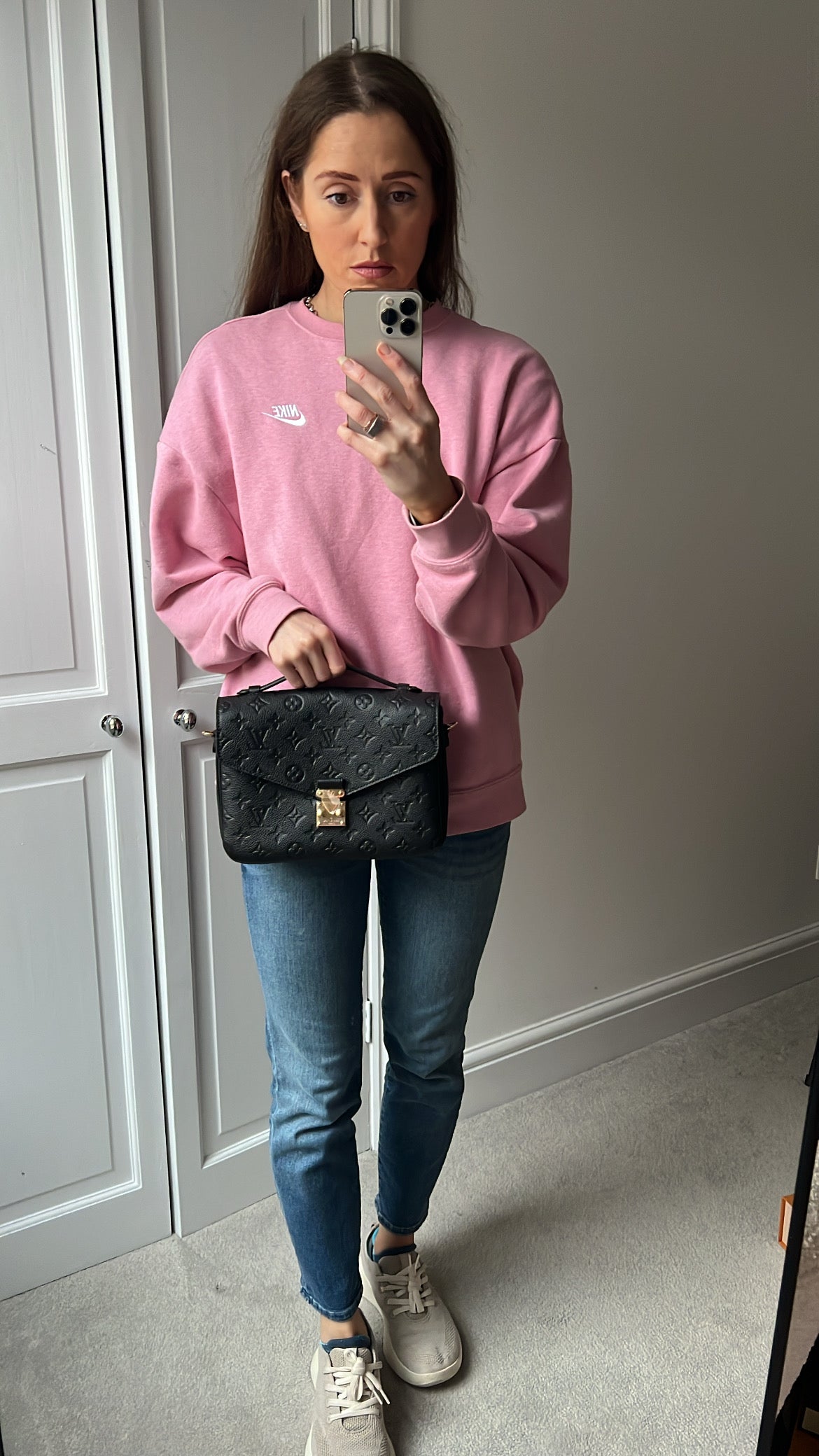 Louis Vuitton Pochette Metis Black Empreinte (RRP £2,200)