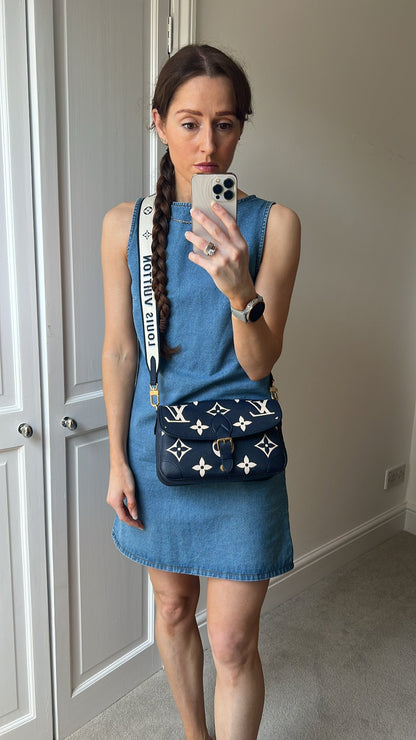 Louis Vuitton Diane Satchel Bicolour Empreinte (RRP £2,170)