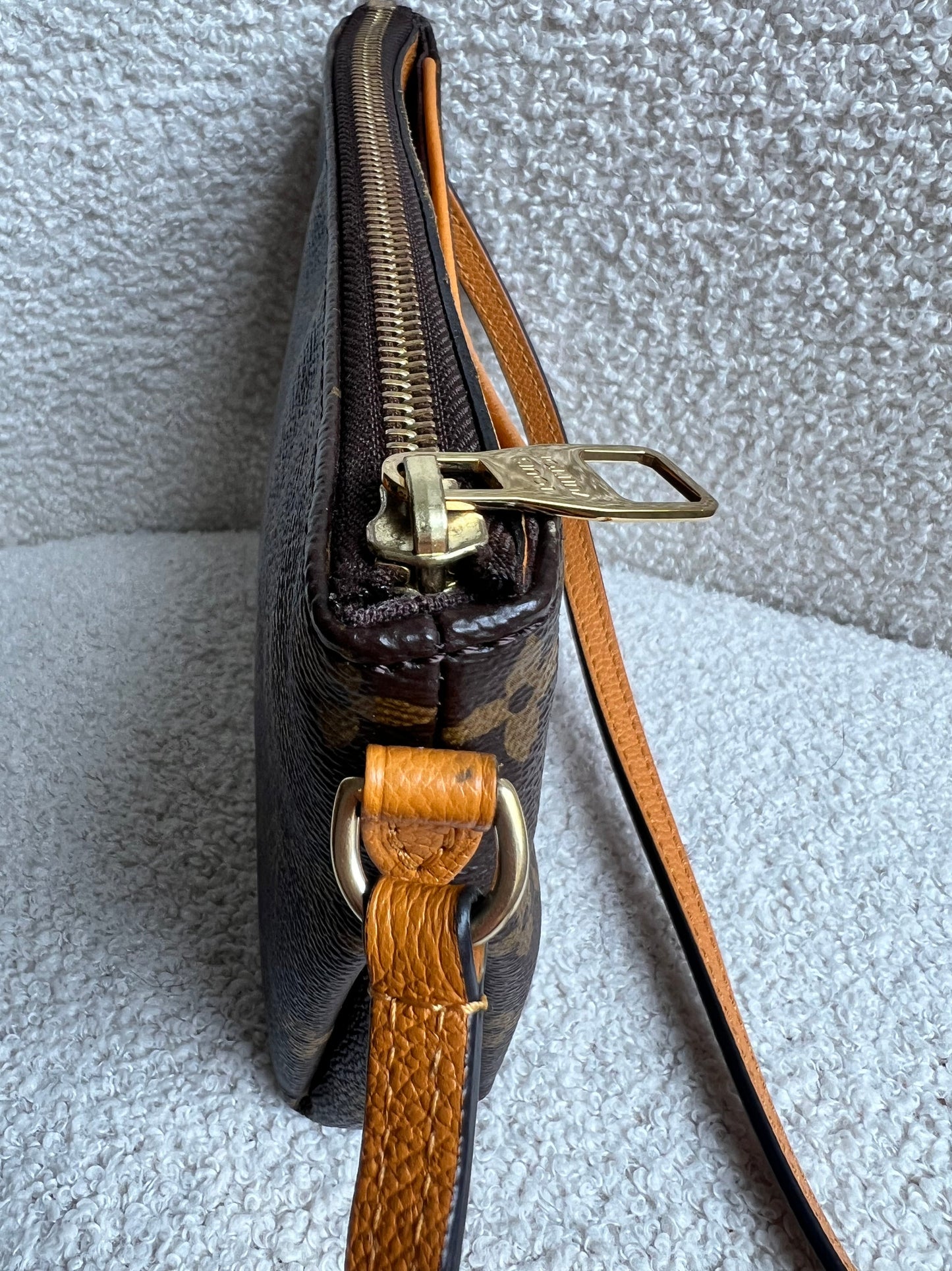 Louis Vuitton Monogram Safran Pallas Pochette