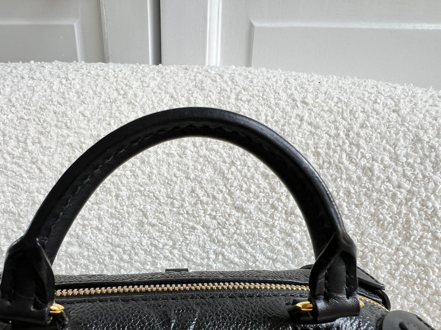 Louis Vuitton Black Empreinte Petite Malle Souple Bag (RRP £2420)