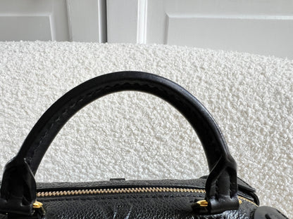 Louis Vuitton Black Empreinte Petite Malle Souple Bag (RRP £2420)