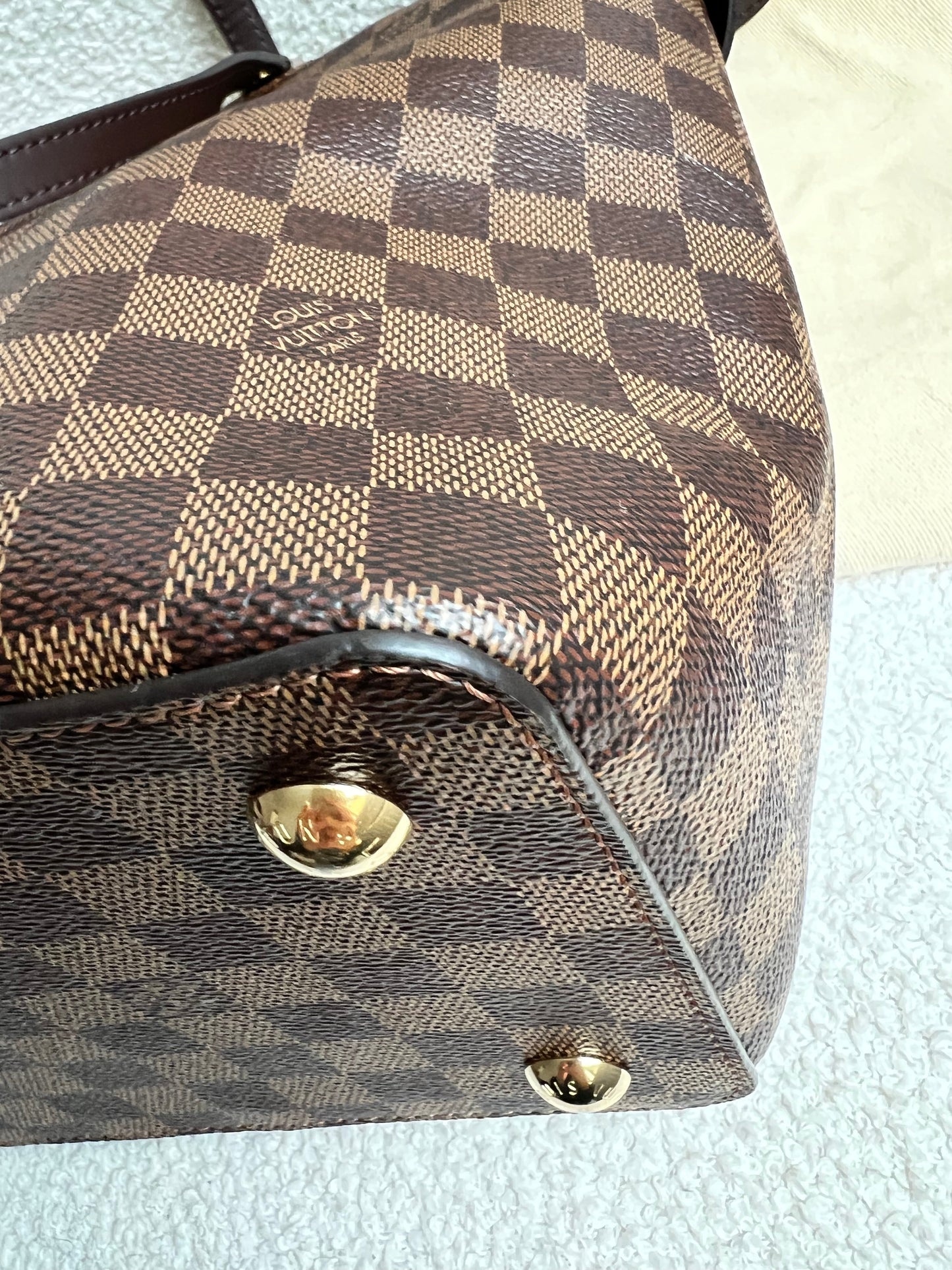 Louis Vuitton Jersey Bag Damier Ebene