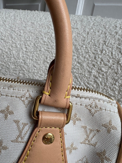 Louis Vuitton Speedy Bandouliere 20 Mastic Cream (£2420)