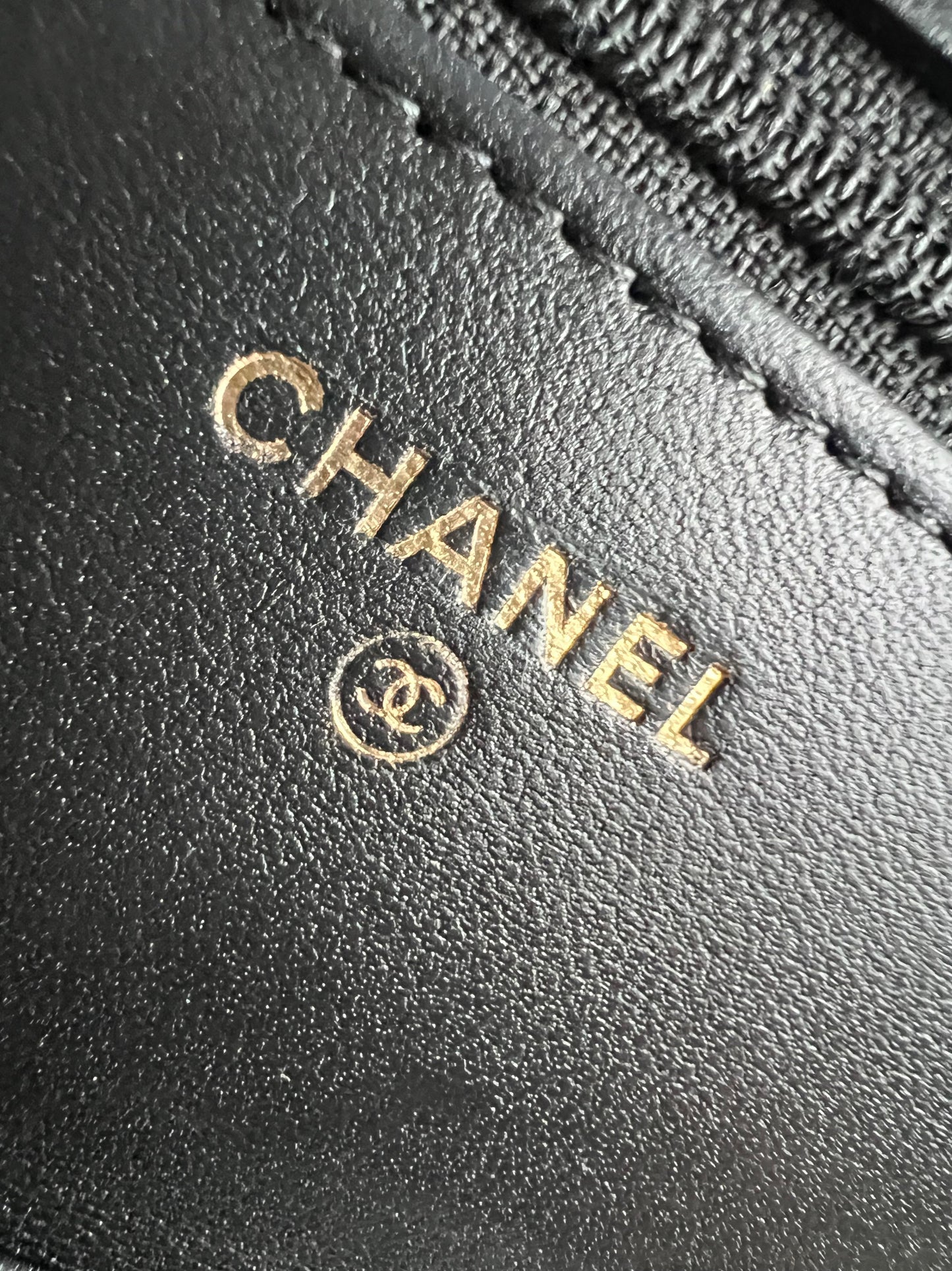 Chanel Wallet on Chain in Black Lambskin Gold Hardware (RRP £2,930)