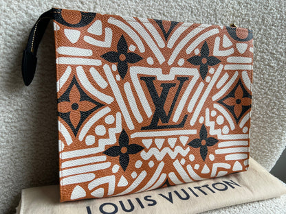 Louis Vuitton Crafty Toiletry Pouch 26 Creme Caramel