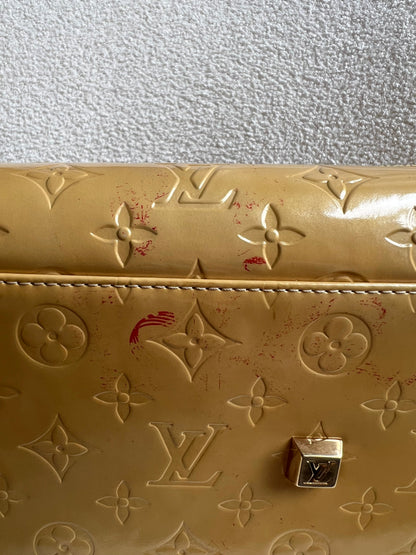 Louis Vuitton Tompkins Square Bag Pearl Monogram Vernis
