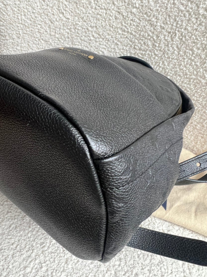 Louis Vuitton Sarbonne Backpack Black Empreinte