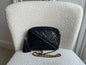 Chanel Vintage Black Lambskin Camera Bag with 24k Gold Hardware