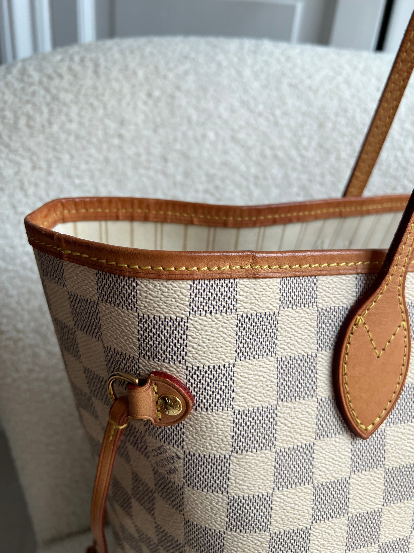 Louis Vuitton Neverfull MM Monogram Damier Azur (RRP £1,470)