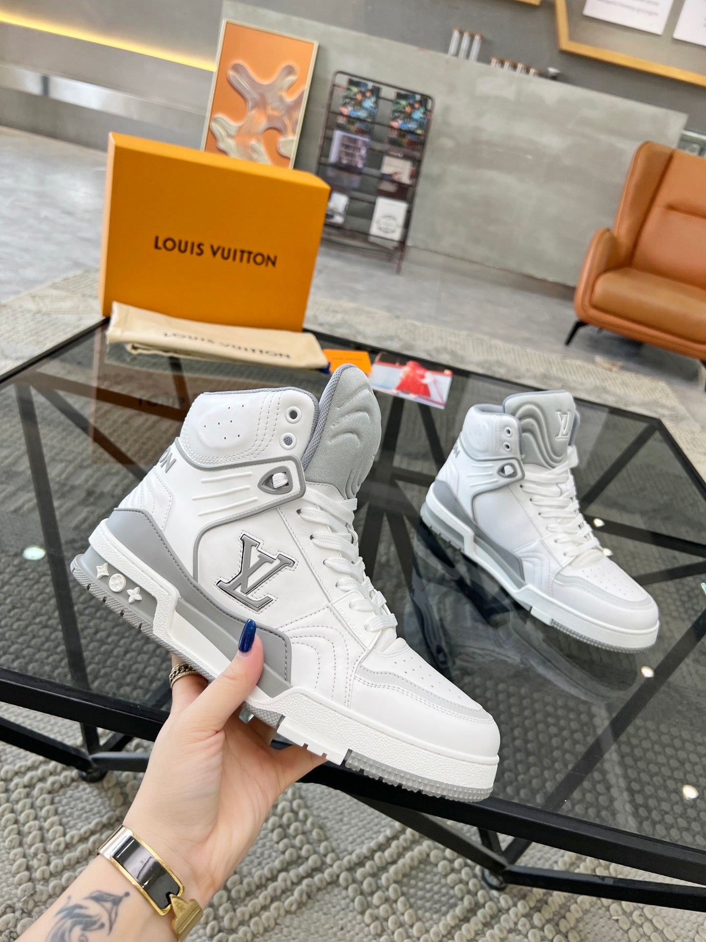 Louis Vuitton Trainer Sneakers Boot