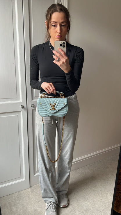 Louis Vuitton New Wave PM Bag in Light Blue