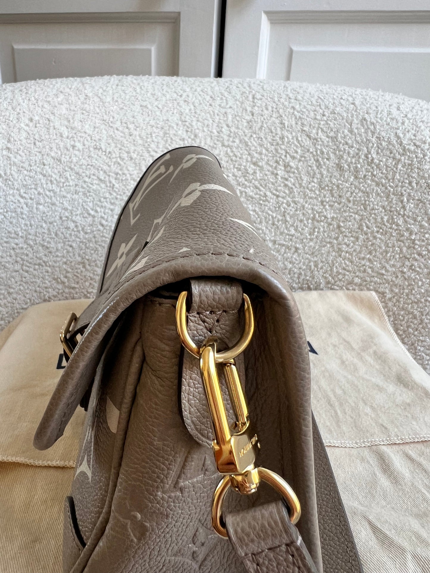 Louis Vuitton Diane Satchel Bicolour Empreinte (RRP £2,170)