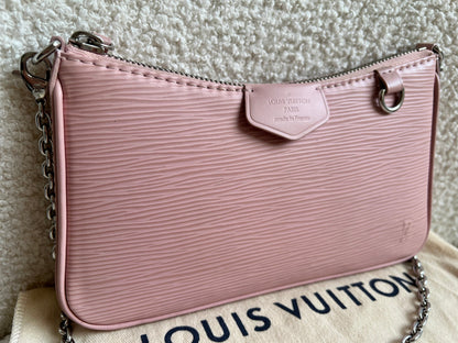 Louis Vuitton Easy Pouch Rose Ballerine Epi (RRP £1320)