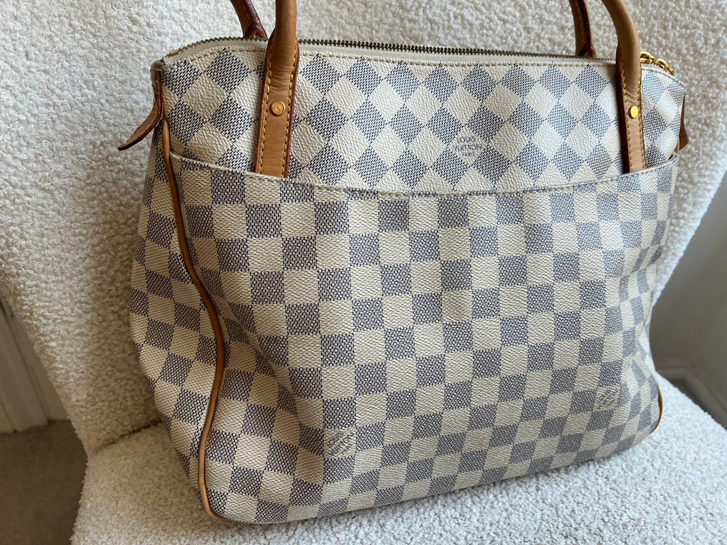 Louis Vuitton Figheri PM Damier Azur