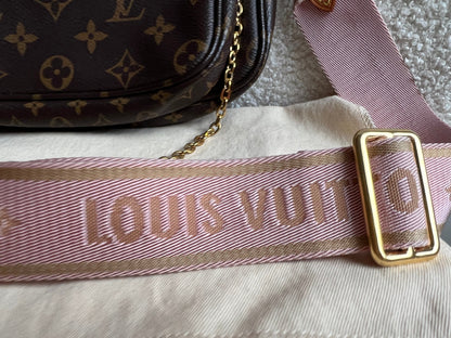 Louis Vuitton Multi Pochette Accessoires Rose Chiaro (RRP £2030)