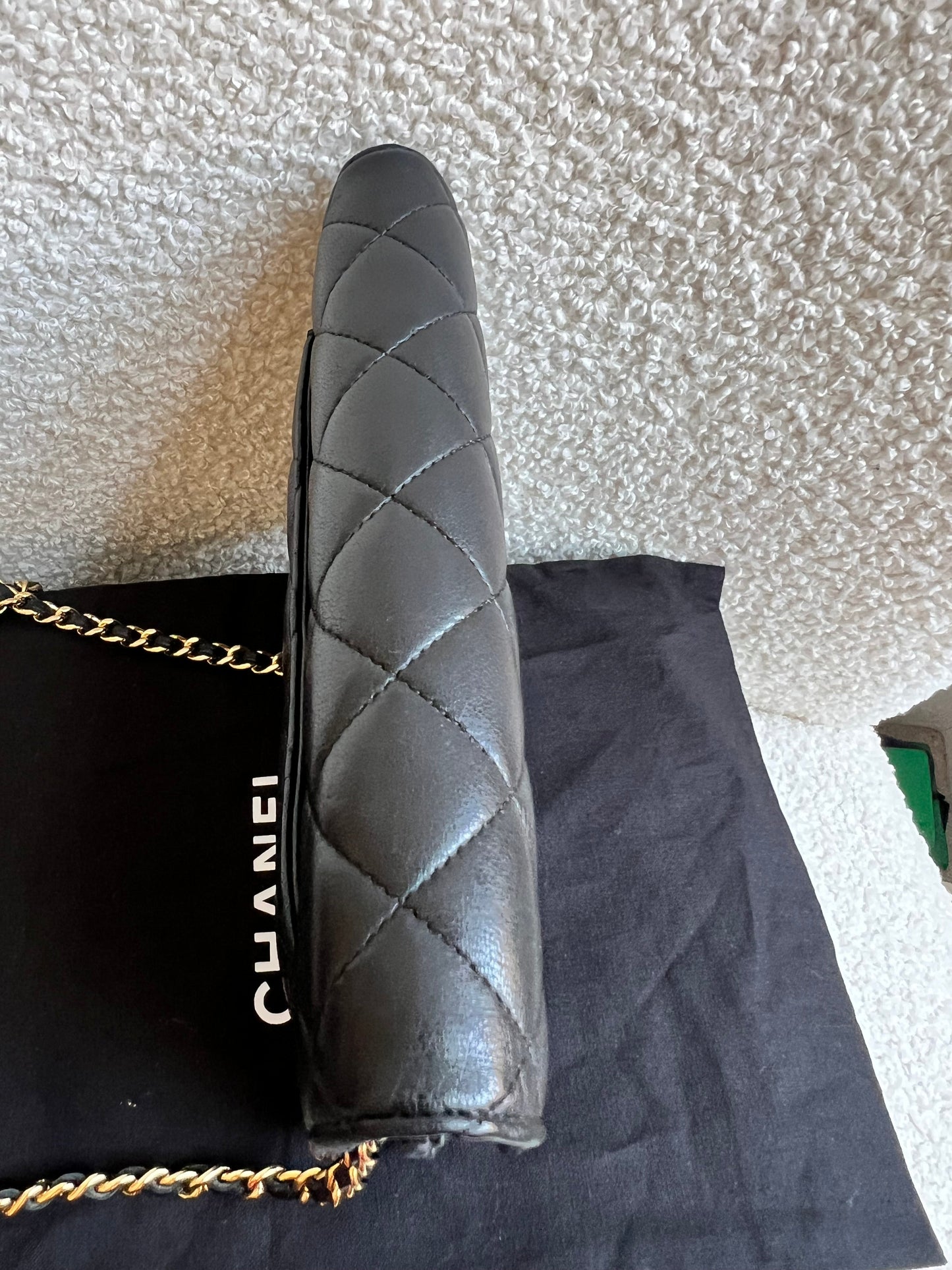 Chanel Wallet on Chain in Black Lambskin Gold Hardware (RRP £2,930)