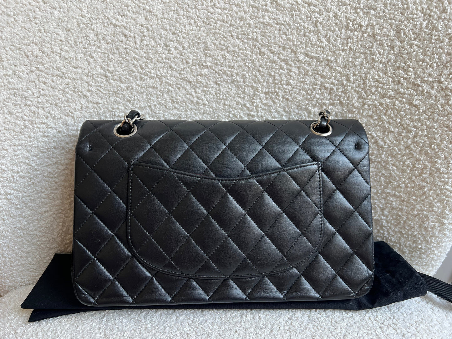 Chanel Medium Classic Flap in Black Lambskin (RRP £9,090)