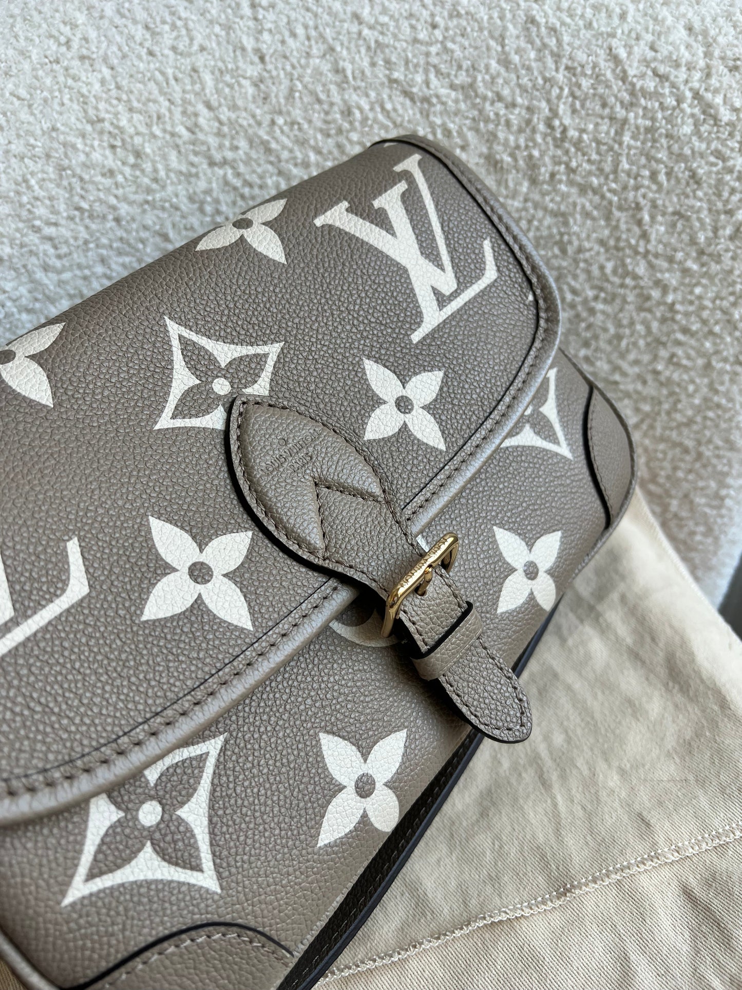 Louis Vuitton Diane Satchel Bicolour Empreinte (RRP £2,170)