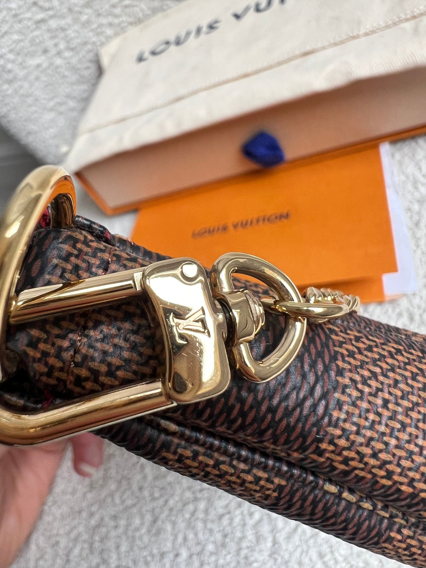 Louis Vuitton Damier Ebene Mini Pochette Accessoires (RRP £550)