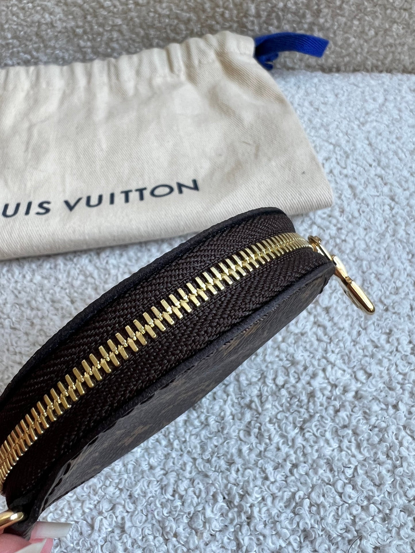 Louis Vuitton Round Coin Purse Monogram