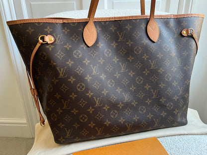 Louis Vuitton Neverfull GM Monogram Beige Interior (RRP £1,500)