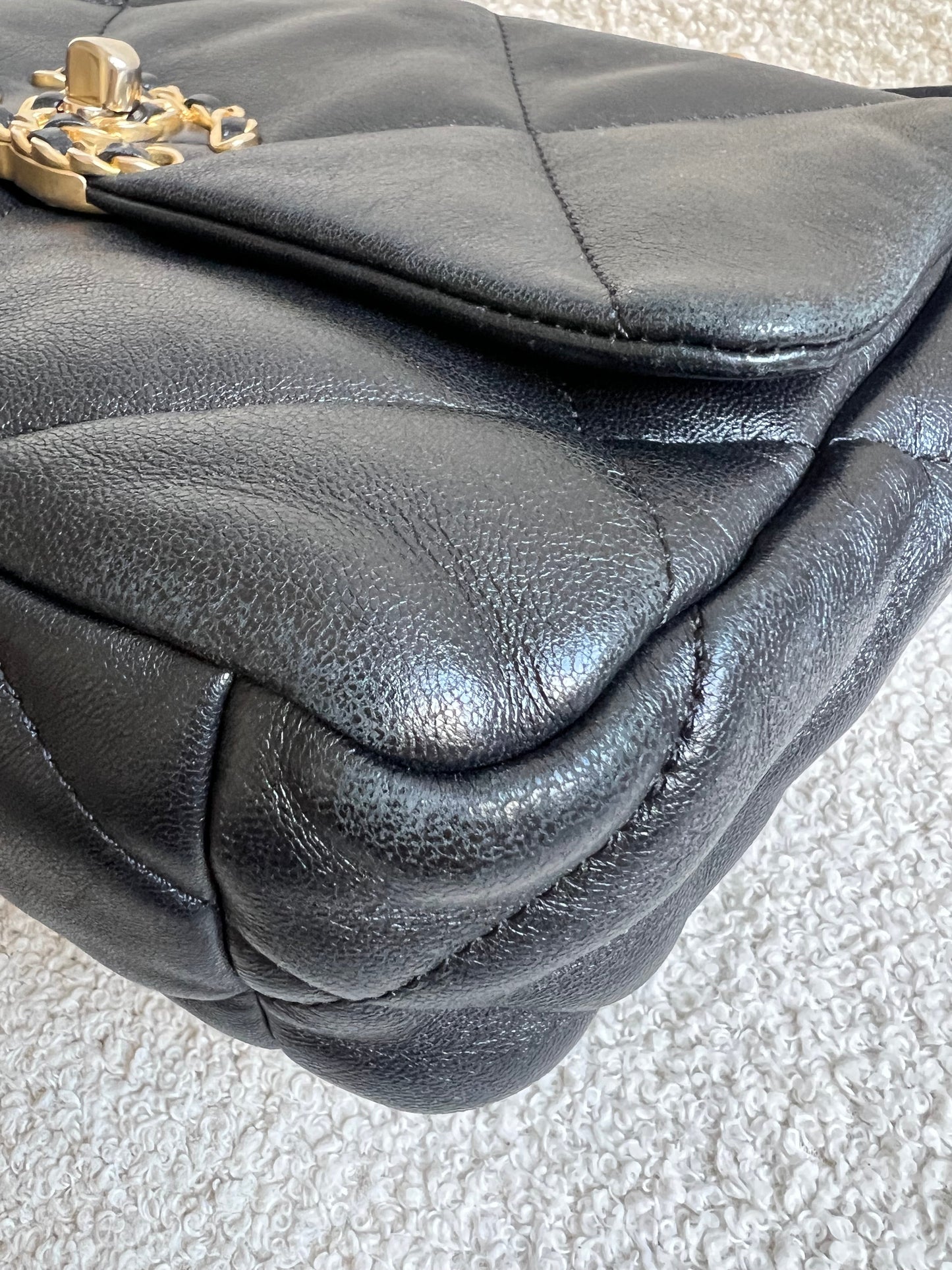 Chanel Small 19 in Black Lambskin (RRP £5,590)
