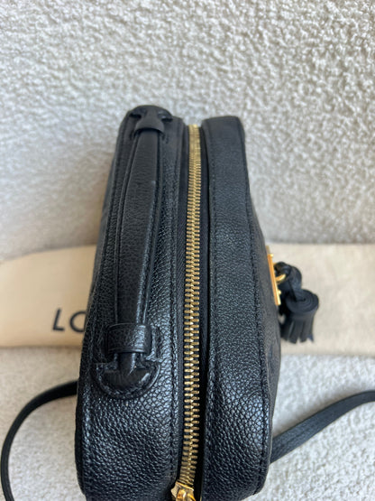 Louis Vuitton Saintonge Black Empreinte
