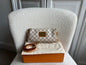 Louis Vuitton Eva Clutch Damier Azur