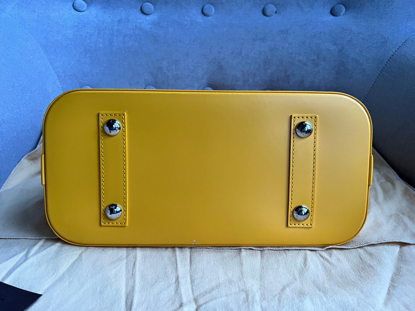 Louis Vuitton Alma PM Citron Yellow Epi (RRP £1780)