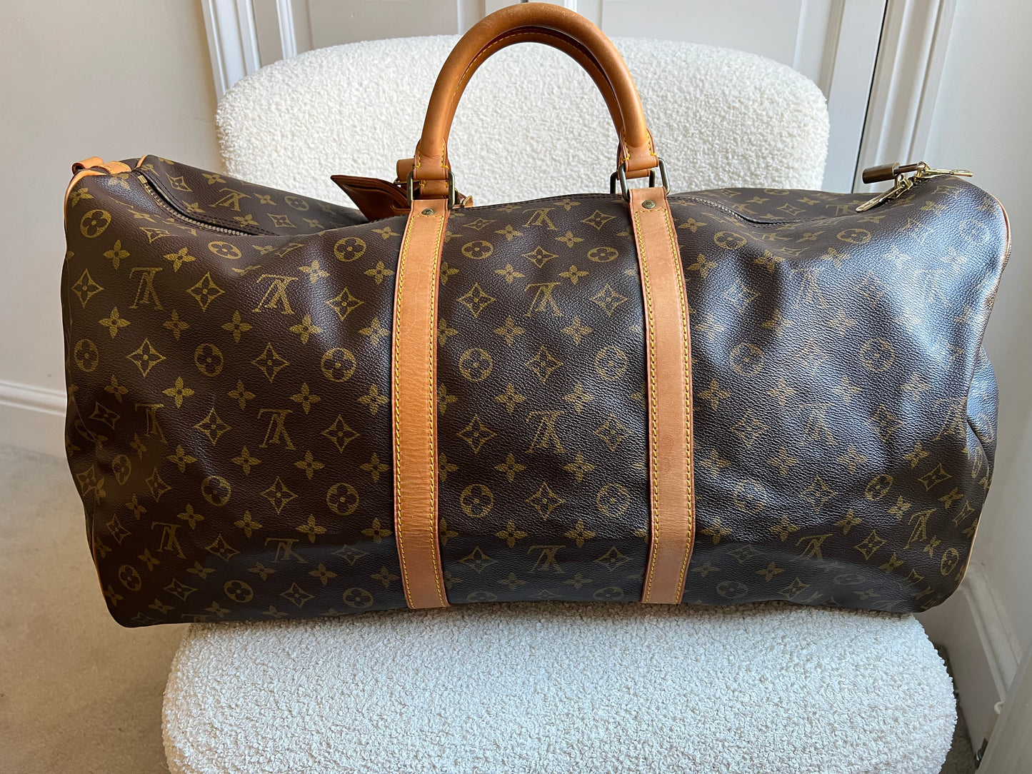 Louis Vuitton Vintage Keepall Bandouliere 60