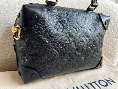 Louis Vuitton Black Empreinte Petite Malle Souple Bag (RRP £2420)