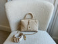 Louis Vuitton Cream Empreinte Petite Malle Souple Bag (RRP £2420)