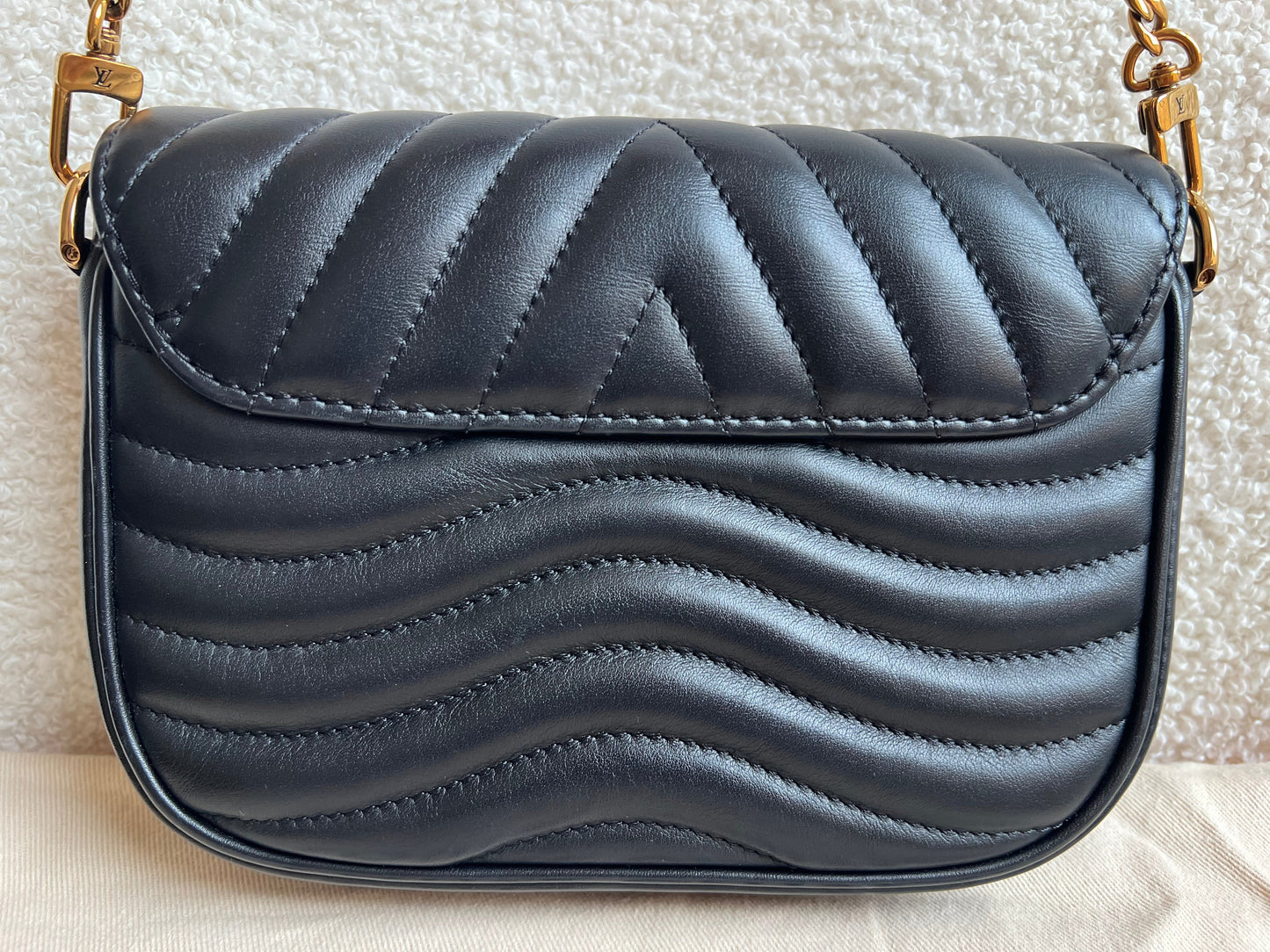 Louis Vuitton Black New Wave Multi Pochette (RRP £2070)