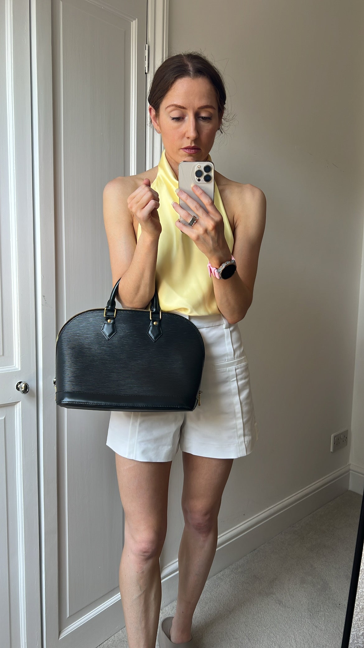 Louis Vuitton Alma PM Black Epi