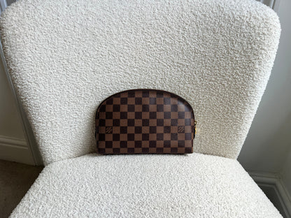 Louis Vuitton Cosmetic Pouch MM Damier Ebene (RRP £495)