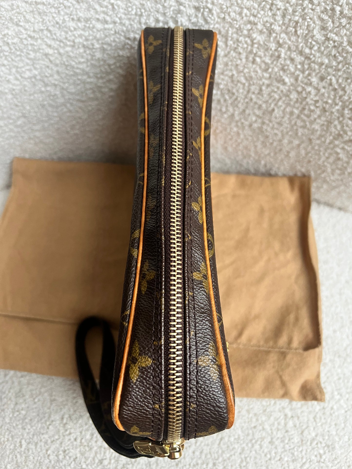 Louis Vuitton Vintage Marly Dragonne Clutch Monogram