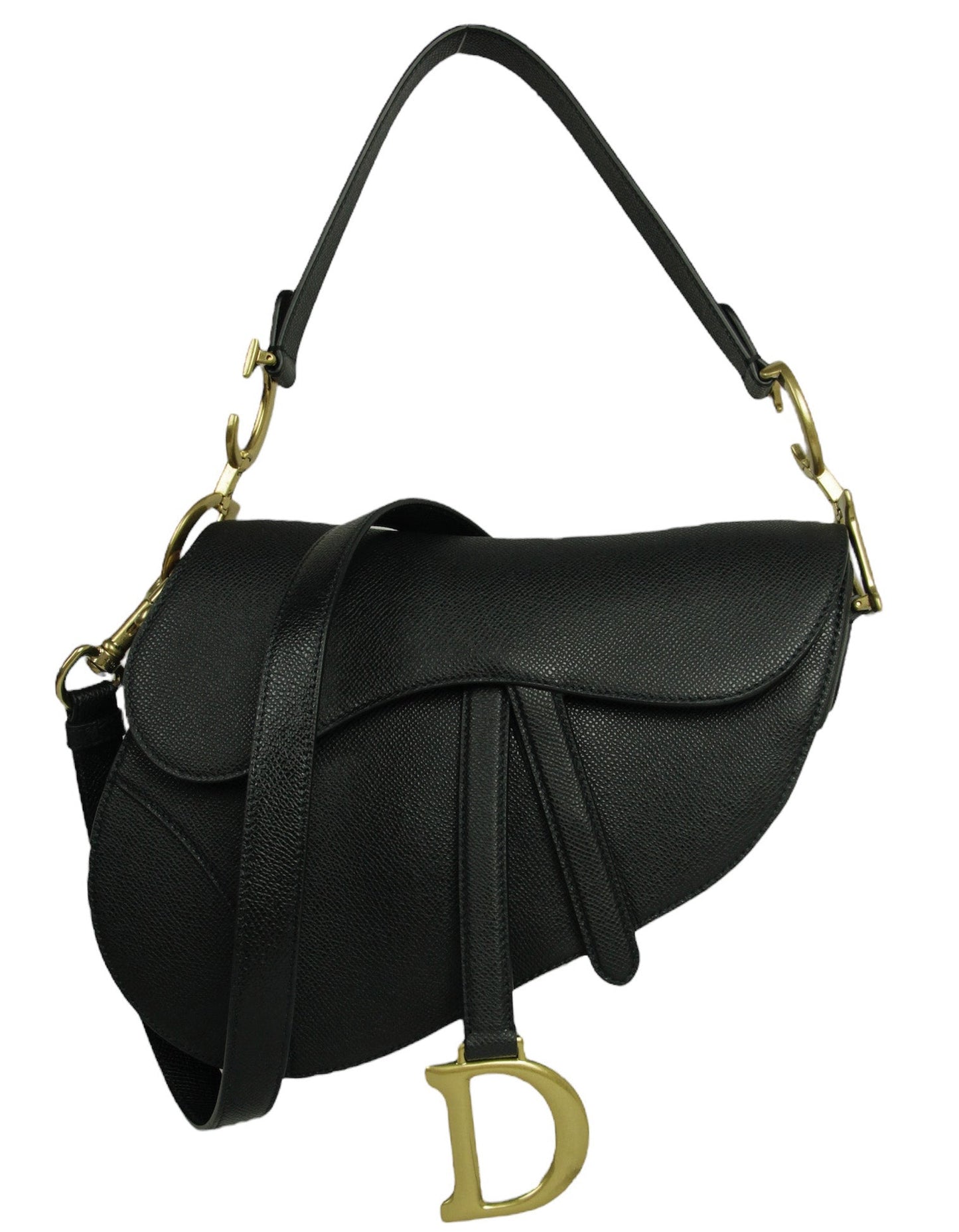 Dior Saddle Calfskin Black Crossbody