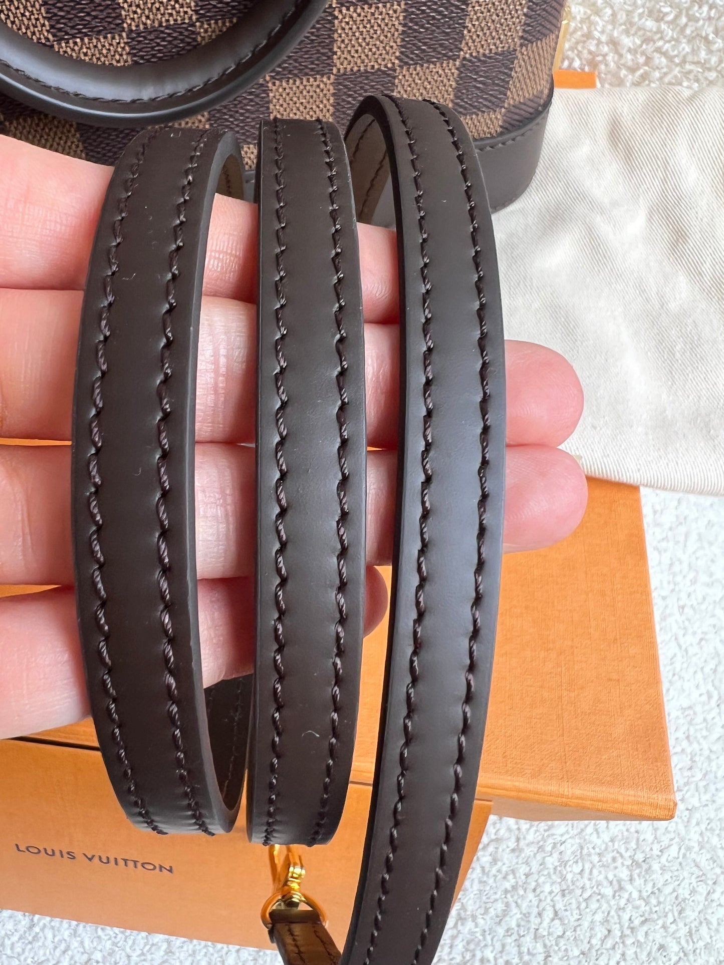 Louis Vuitton Alma BB Damier Ebene (RRP £1,450)