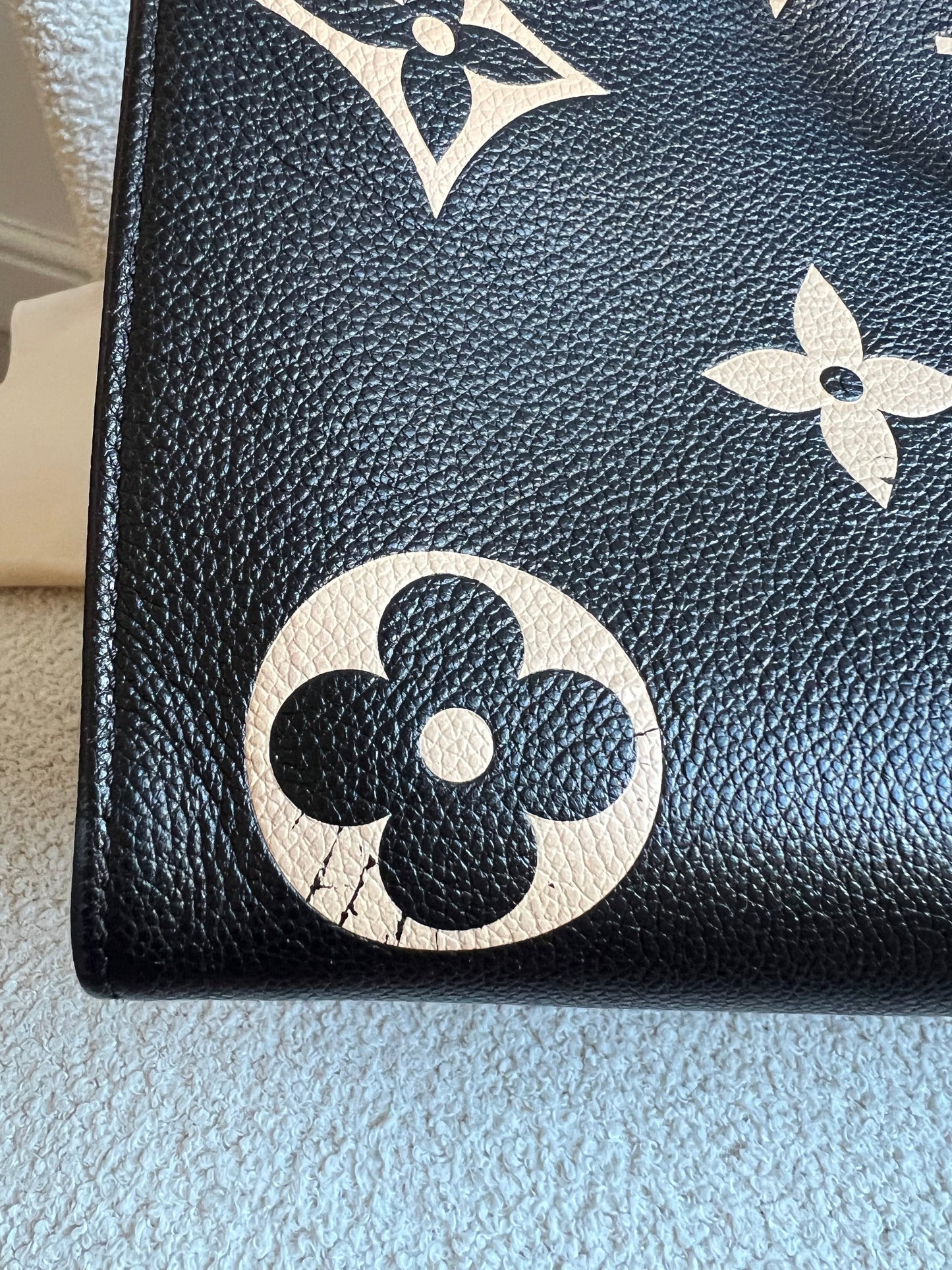 Louis Vuitton On the Go MM Bicolour Empreinte (RRP £2,660)